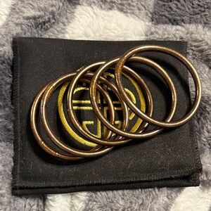 Chic Bronze Budhagirl Bangle Set